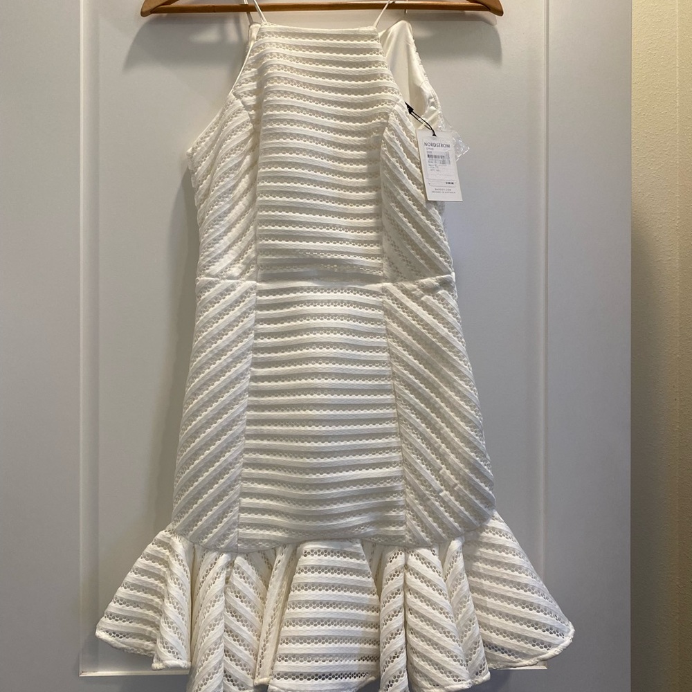 Bardot white fit and flare xs dress